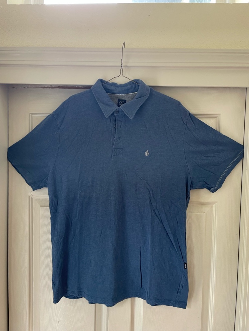 Volcom Men's Polo Shirt - Blue